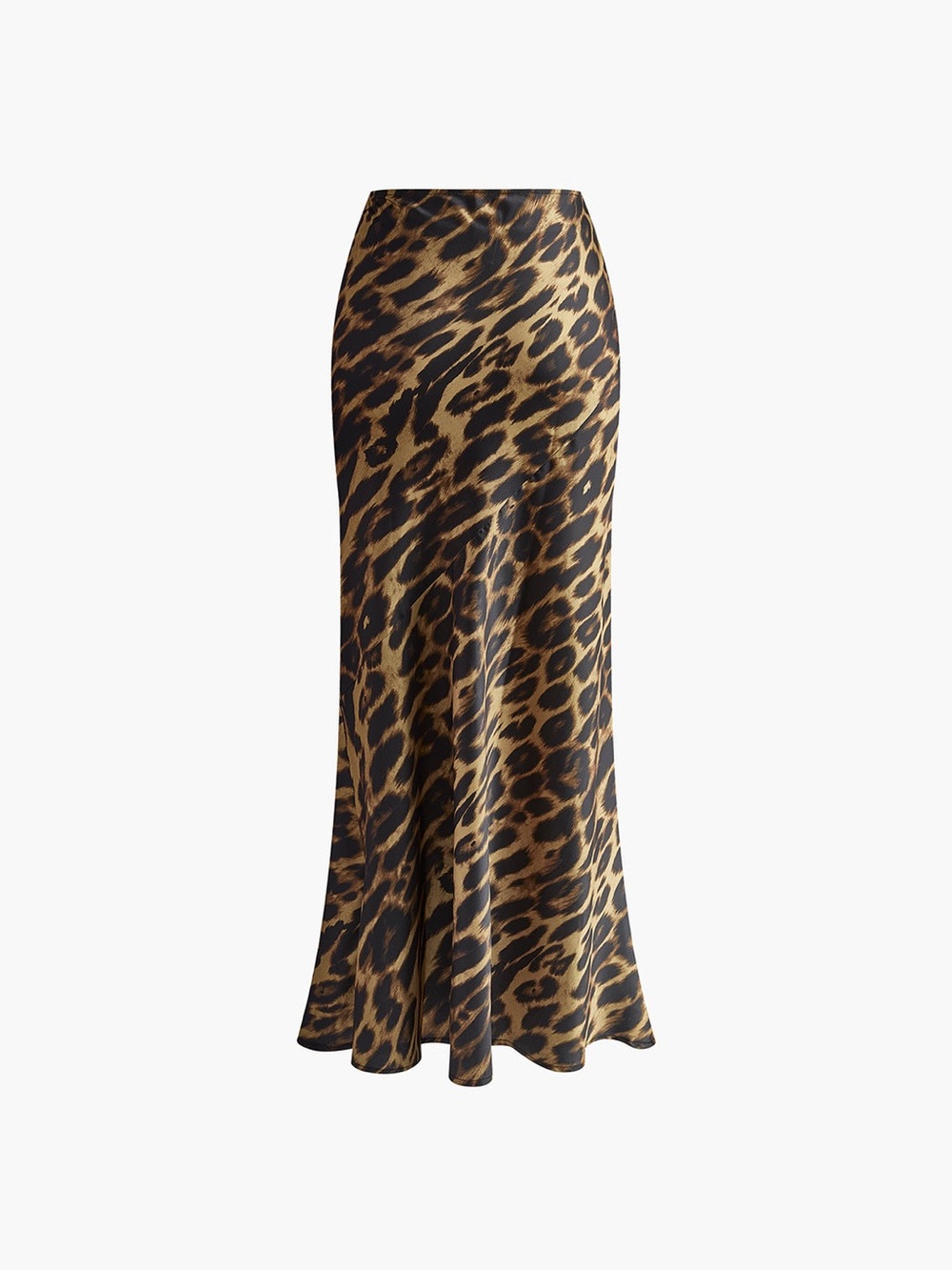 Commense Slim Leopard Print Maxi Skirt Small - Picture 4 of 9